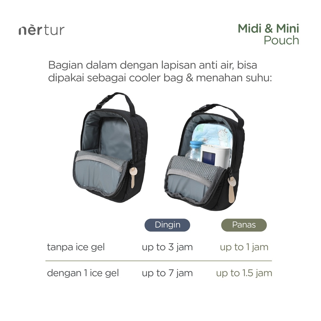 Midi Pouch - Black