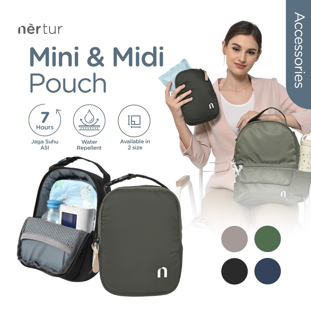 Midi Pouch - Navy