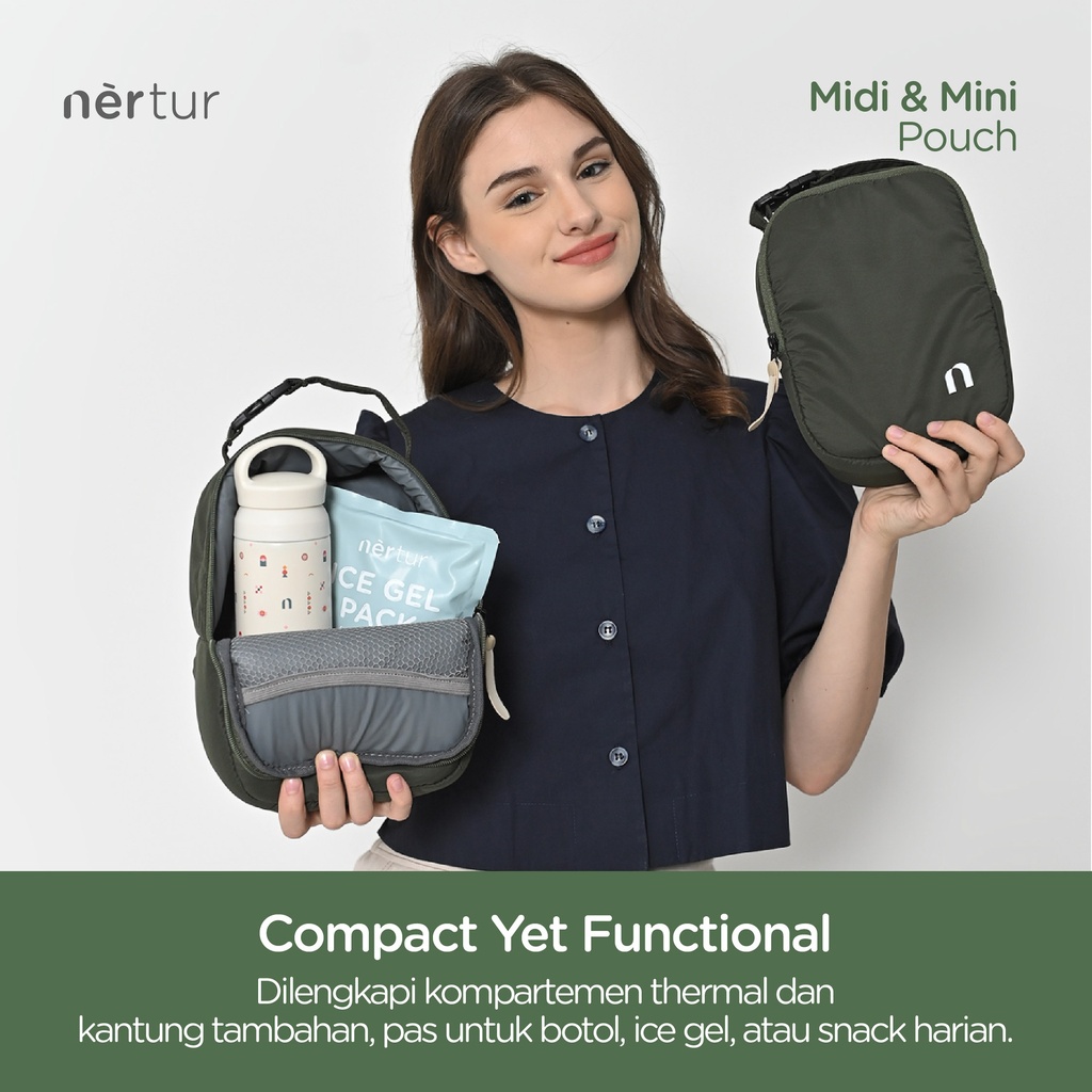 Midi Pouch - Navy