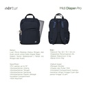 Midi Diaper Pro - Black