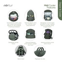 Midi Cooler - WP Forest Green
